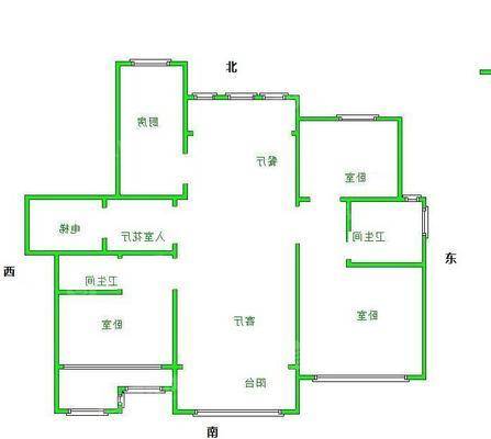 宏宇臻园（西区）3室2厅2卫132㎡