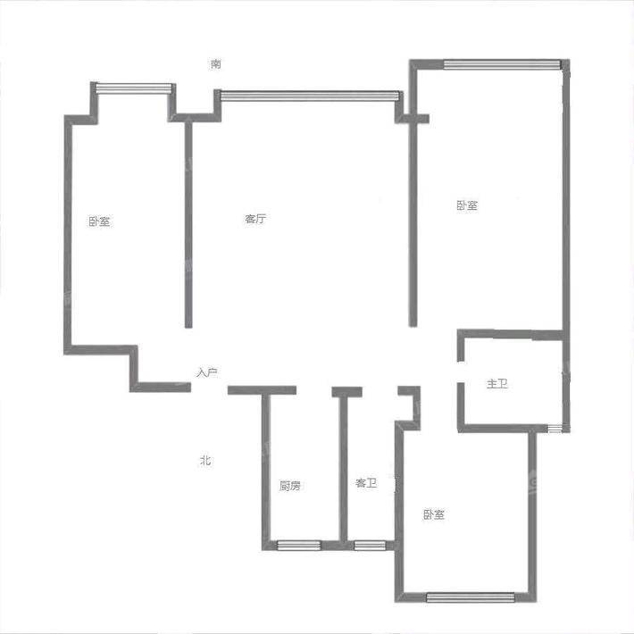 天成岭秀.岭贤府3室2厅2卫126㎡