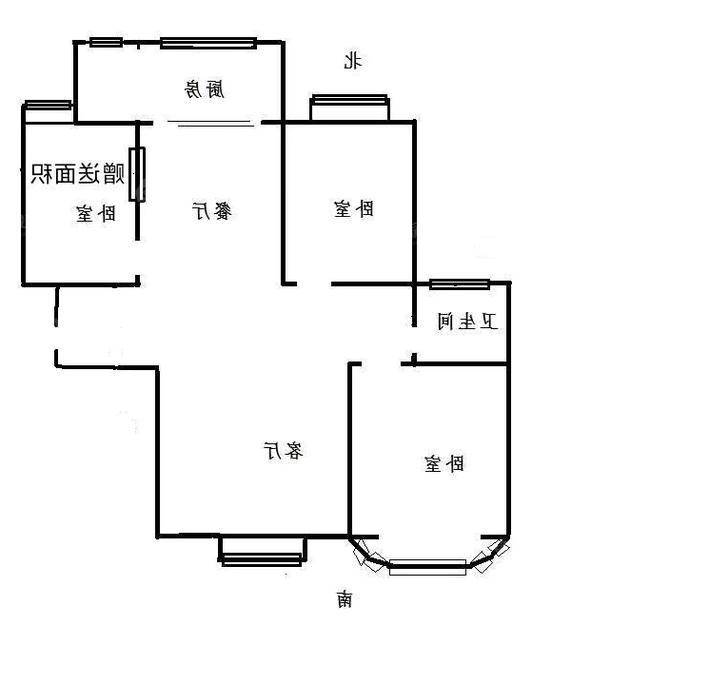 泰和世家（南区）3室2厅1卫93㎡