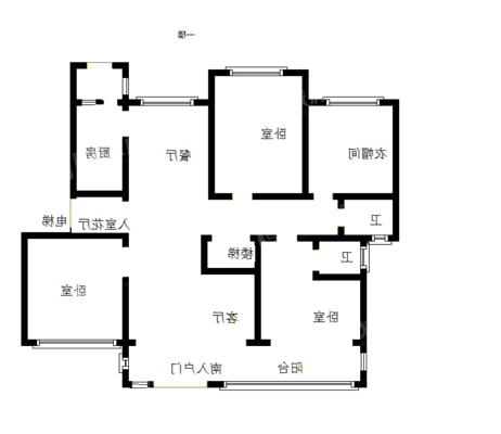 泰享嘉府二期4室2厅2卫144㎡