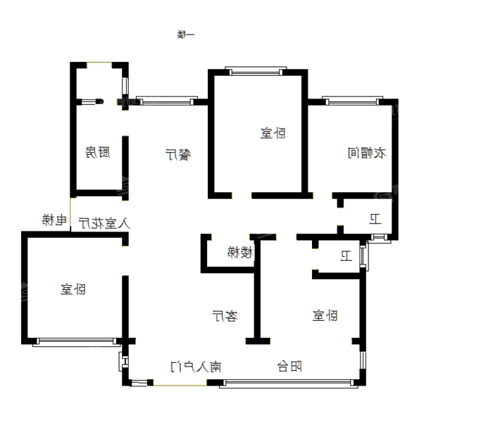 泰享嘉府二期4室2厅2卫144㎡