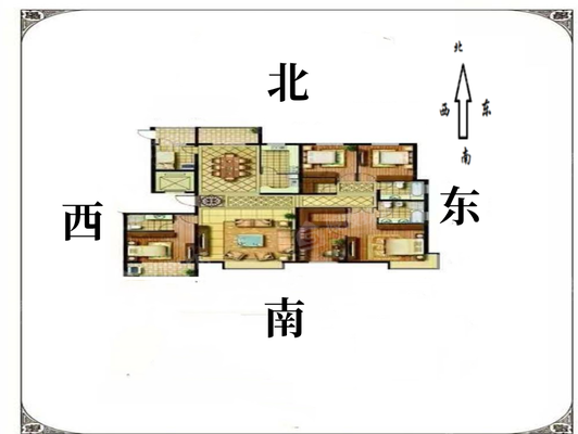 天成明月洲东区4室2厅3卫235㎡