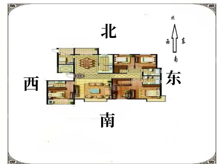 天成明月洲东区4室2厅3卫235㎡