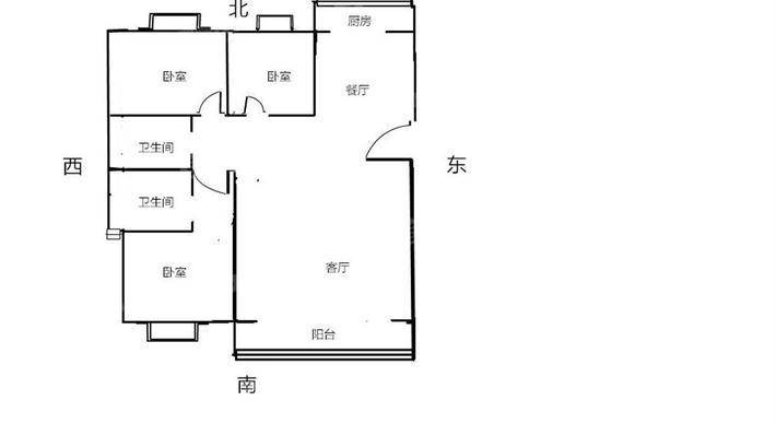 荣盛兰亭苑3室2厅2卫129㎡