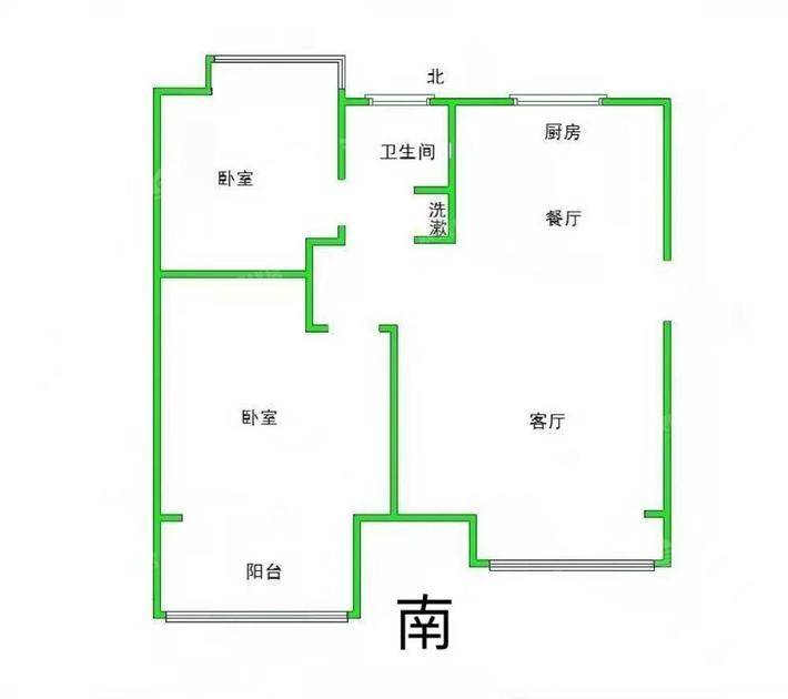 阿尔卡迪亚锦绣天地A区2室2厅1卫81㎡