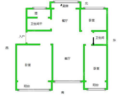 幞园新村3室2厅2卫137㎡