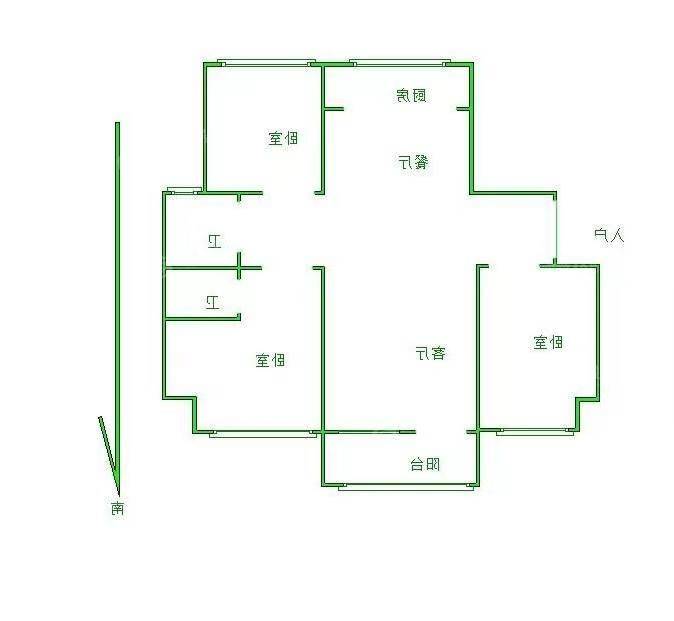 香堤荣府高层3室2厅2卫118㎡