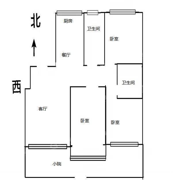 东方世纪城3室2厅2卫141㎡