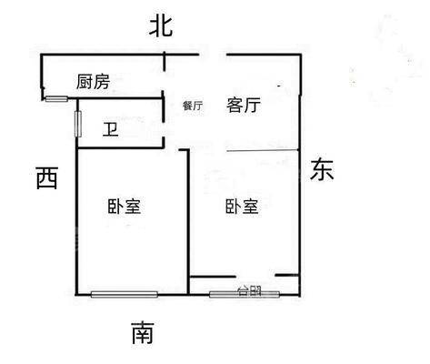 嘉禾一方一期2室1厅1卫70㎡