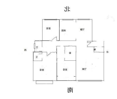 皇家壹里（B区）3室2厅2卫139㎡