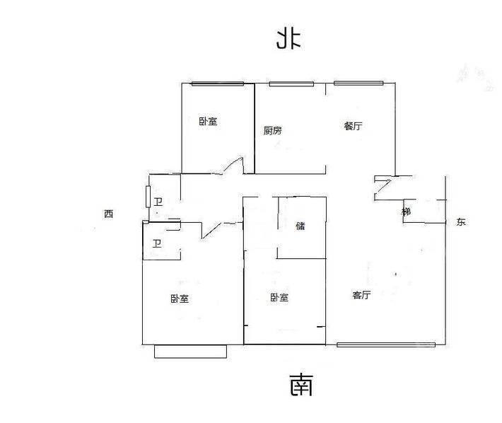 皇家壹里（B区）3室2厅2卫139㎡