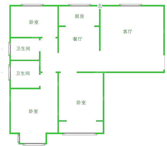 御宇国际一期秀瑞苑3室2厅2卫122㎡