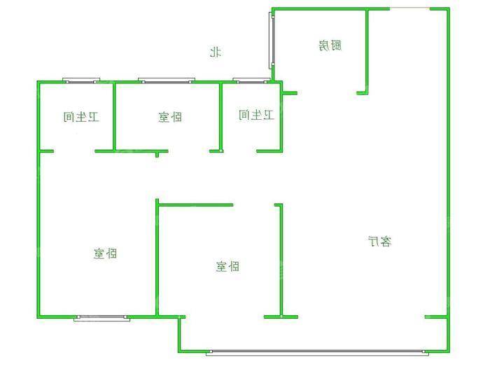 保利堂悦3室2厅2卫115㎡