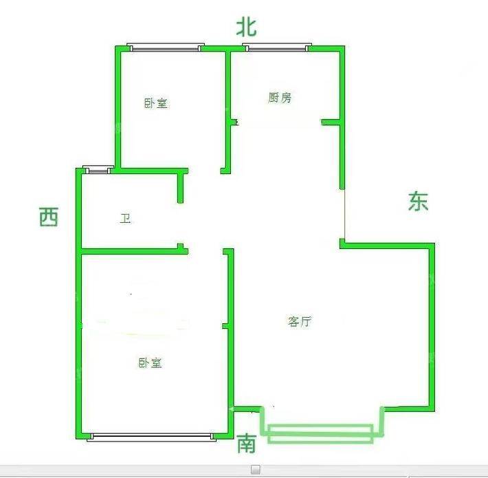 天成岭秀.岭贤府2室2厅1卫96㎡