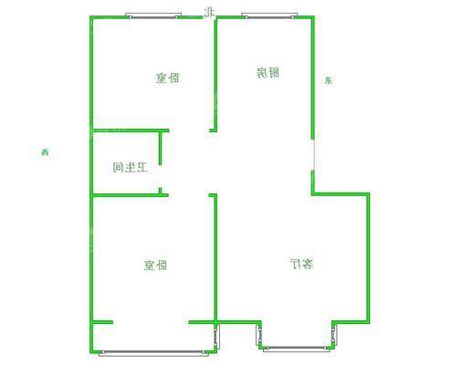 御宇国际二期（雅瑞苑）2室1厅1卫86㎡