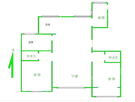 天成明月洲4室2厅2卫138㎡