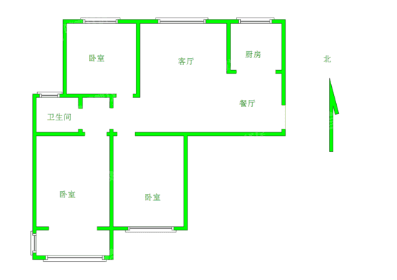 凤凰城（A区）3室2厅2卫124㎡