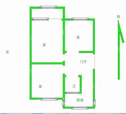 交通局宿舍（北环5号）3室2厅1卫75㎡