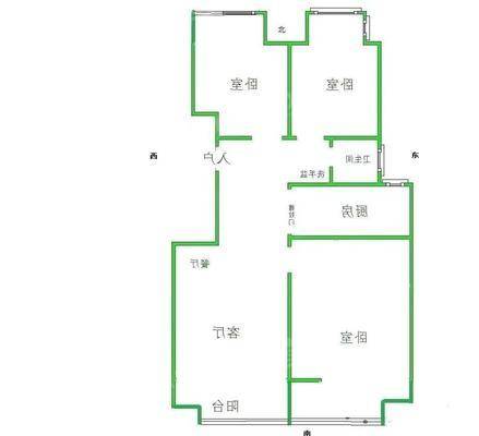 荣盛锦绣观邸3室2厅1卫92㎡