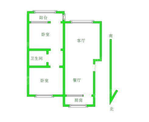锦绣家园2室2厅1卫88㎡