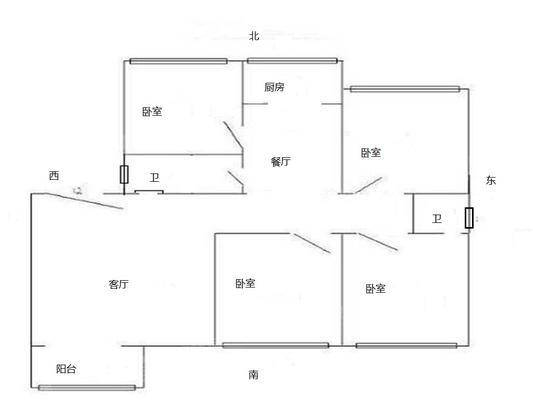 怡景园4室2厅2卫149㎡