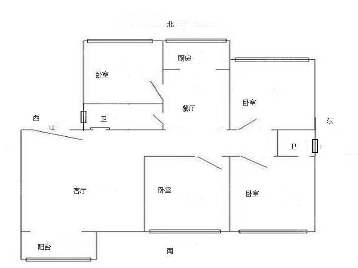 怡景园4室2厅2卫149㎡