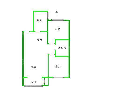一世界回迁1-152室2厅1卫84㎡