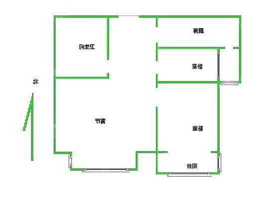 御宇国际二期（雅瑞苑）2室2厅1卫87㎡