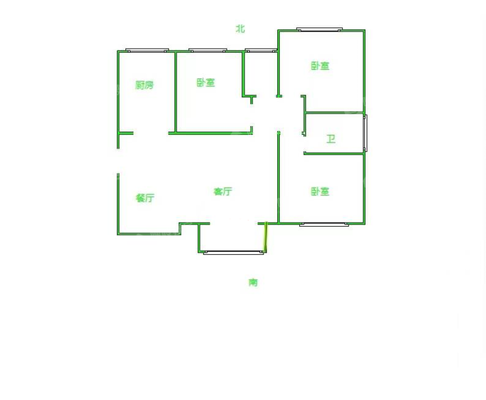 万泰丽景西区3室2厅2卫132㎡