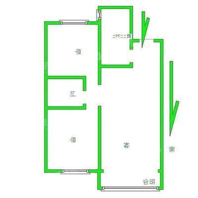 天成郡府南区2室2厅1卫89㎡