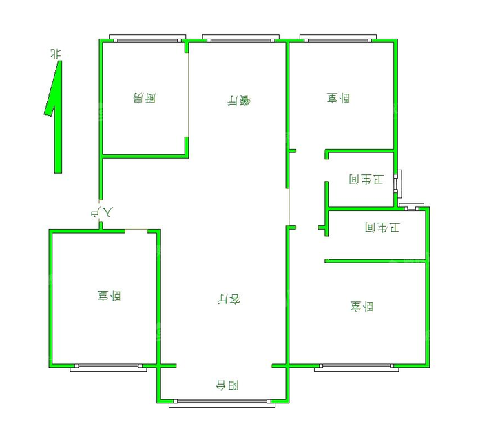 荣盛香堤荣府3室2厅2卫132㎡