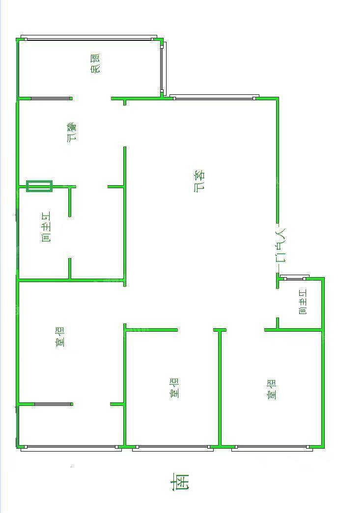 建行宿舍（小王庄）3室2厅2卫123㎡