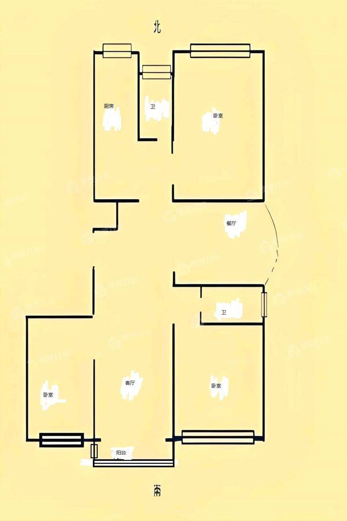 御河新城东区3室2厅2卫146㎡
