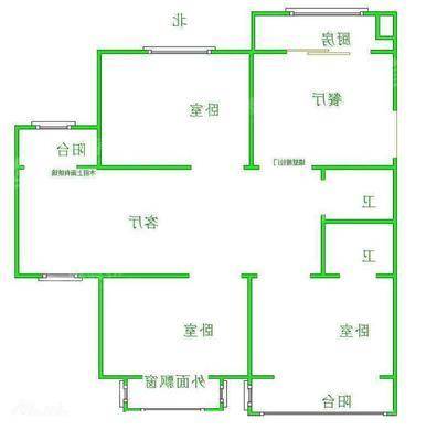 荣盛丽水花庭3室2厅2卫108㎡