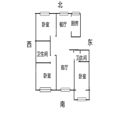 宏宇亚龙湾3室2厅2卫141㎡