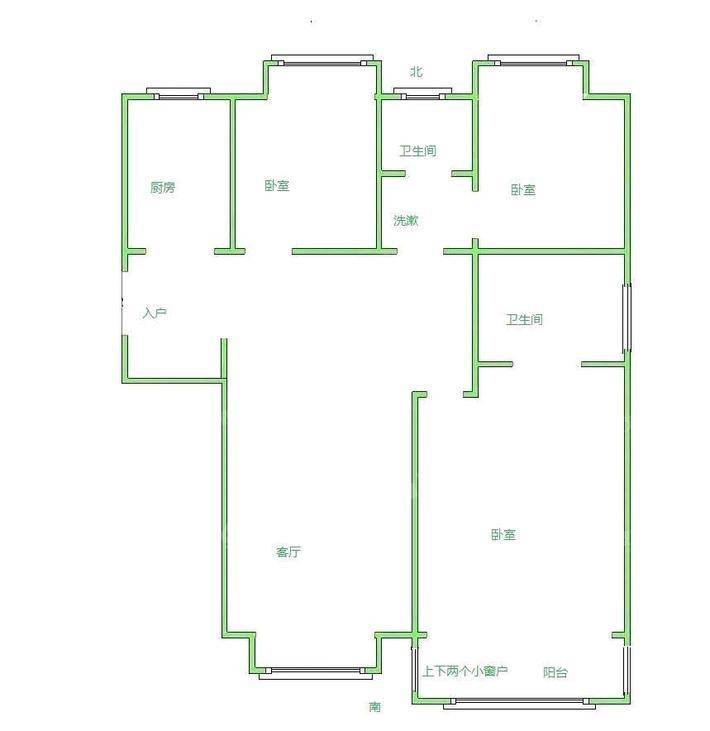 荣盛香堤荣府3室2厅2卫112㎡