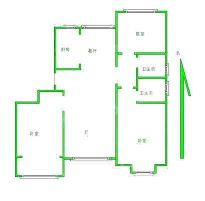 天成和园3室2厅2卫118㎡