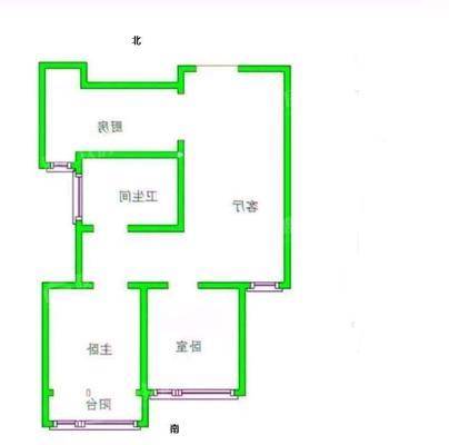 凤凰城（B区）2室2厅1卫70㎡