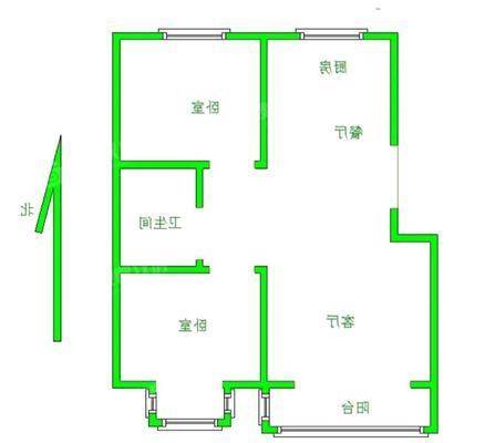 弘仁里2室2厅1卫85㎡