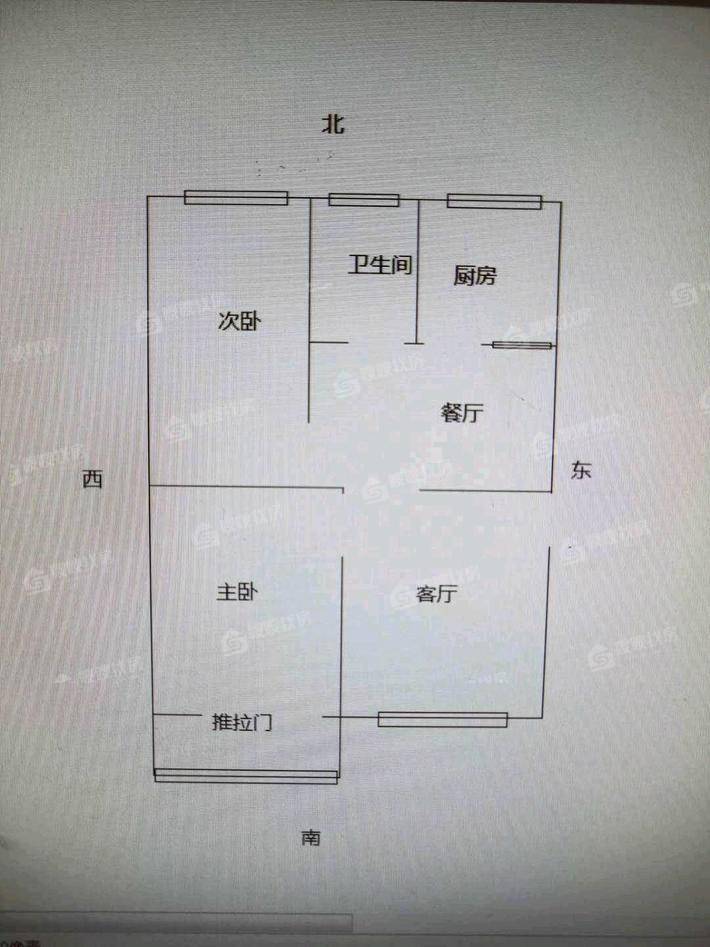 石油二部2室1厅1卫74㎡