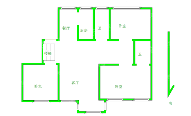 天成首府6室3厅2卫330㎡