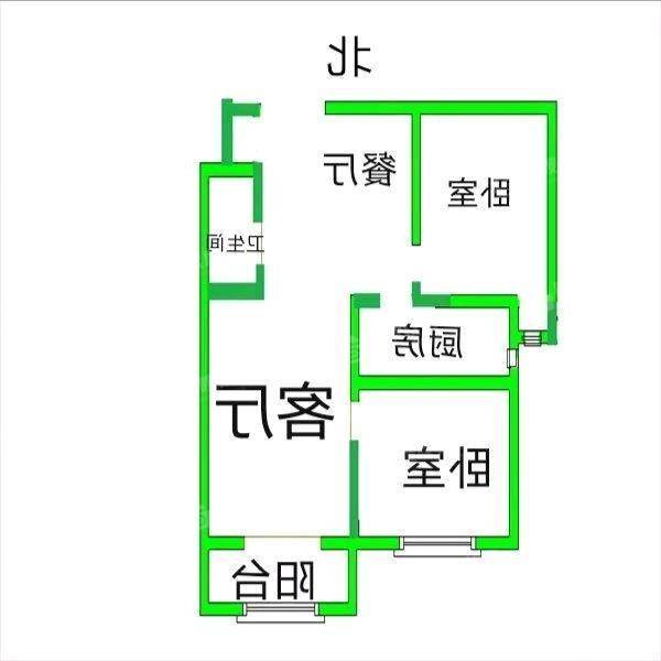 流津时代北区（6）2室1厅1卫86㎡