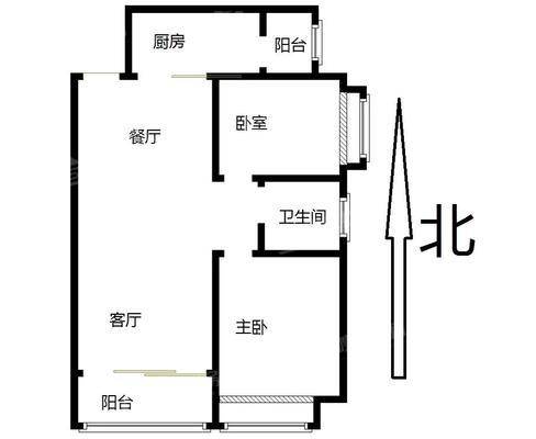 恒大绿洲2室2厅1卫97㎡