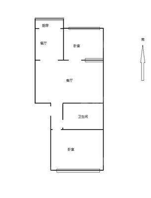 紫薇家园二期2室1厅1卫66㎡