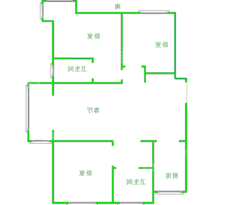 嘉禾一方一期3室2厅2卫139㎡