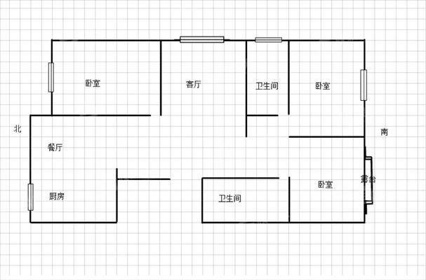 御景新城3室2厅2卫118㎡