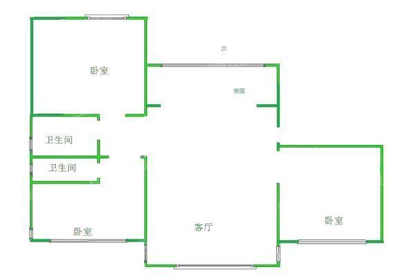 荣盛锦绣学府3室2厅2卫124㎡