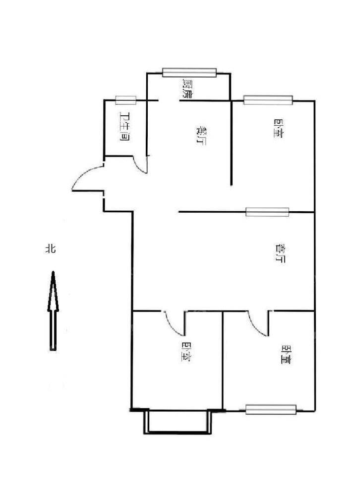 欣怡小区3室1厅1卫118㎡