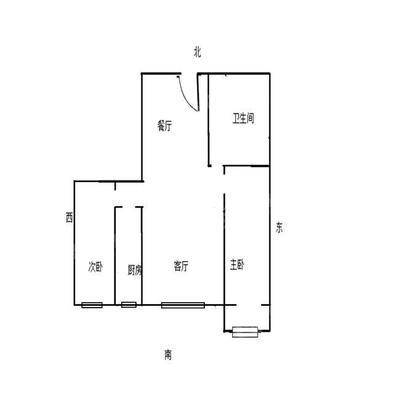 一世界回迁1-152室2厅1卫88㎡