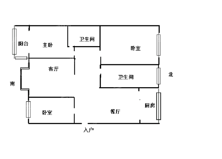 锦绣城（四区）3室2厅2卫137㎡